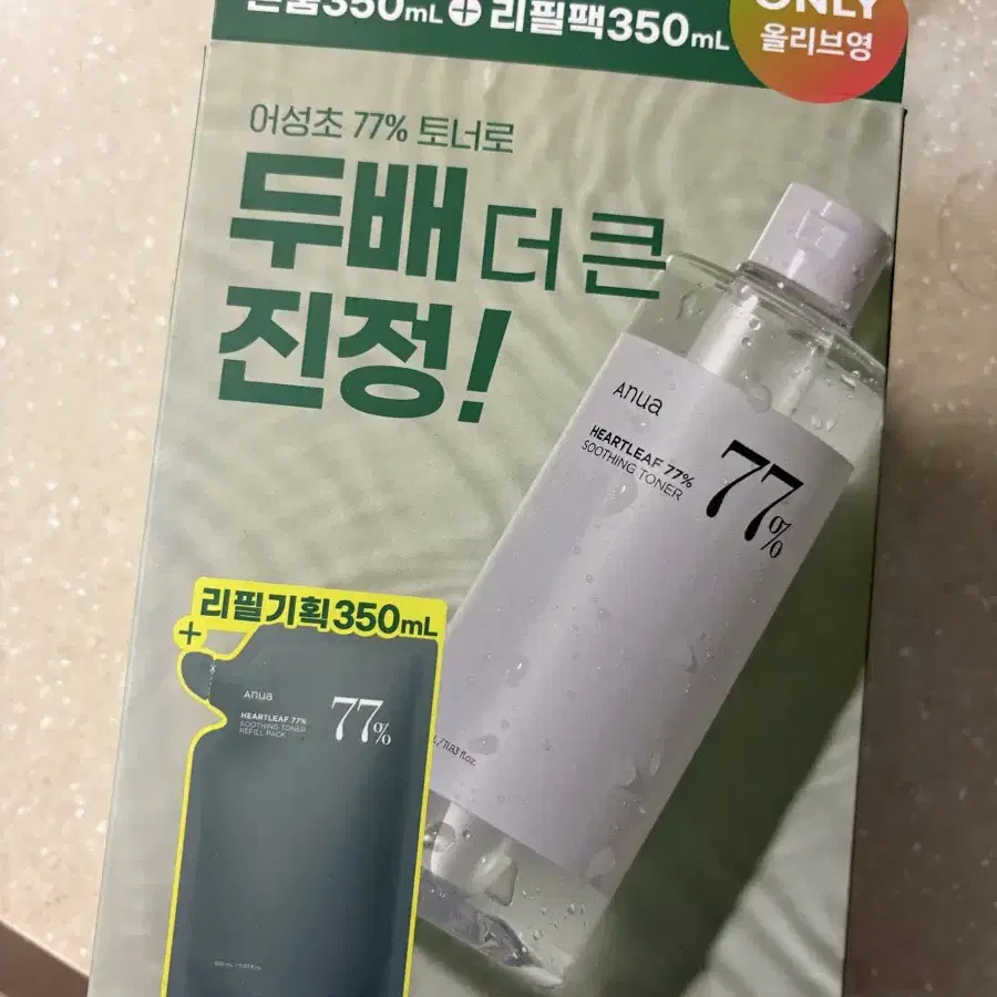 아누아 스킨 리필팩 350ml