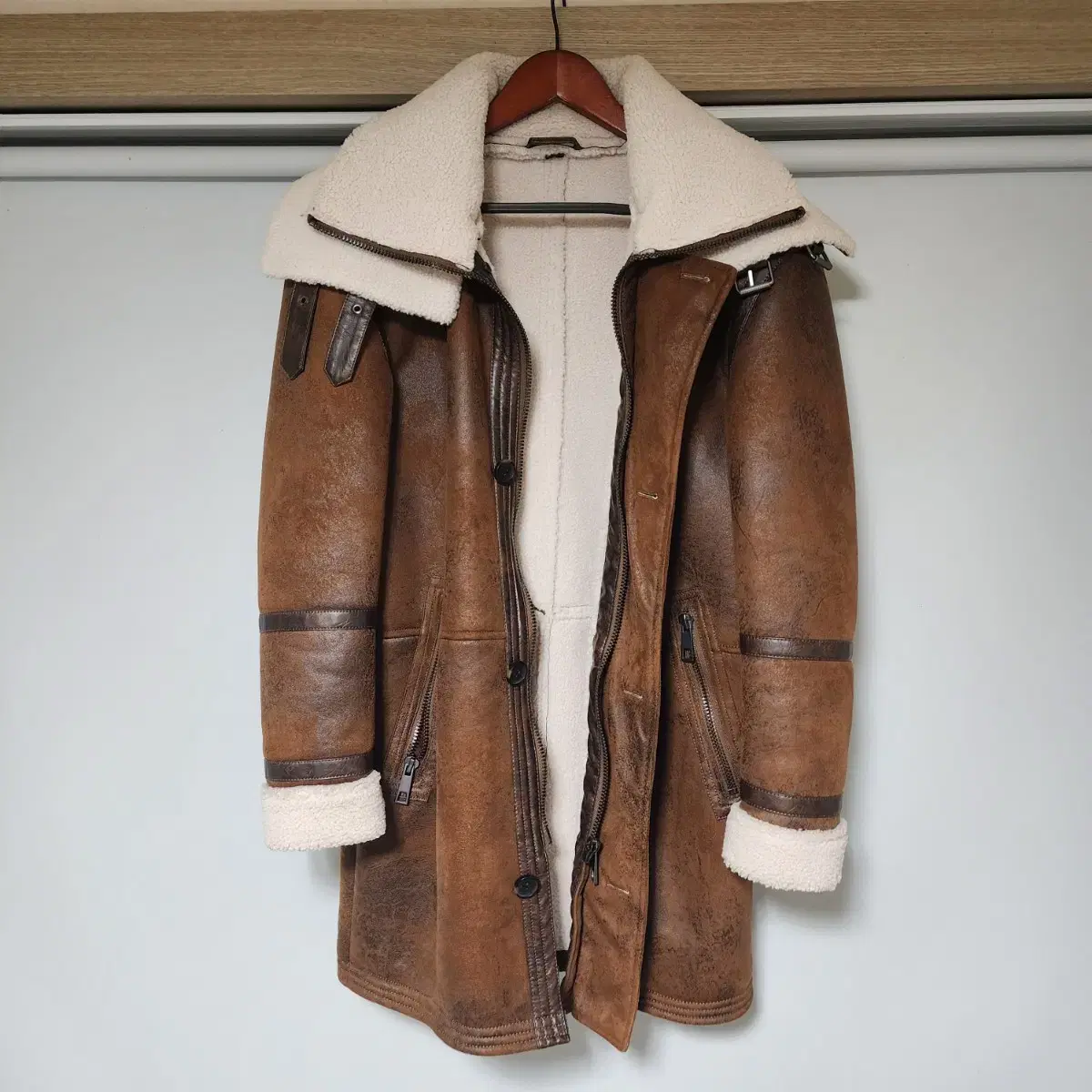 (new level) ZARA Men's Mustang Coat