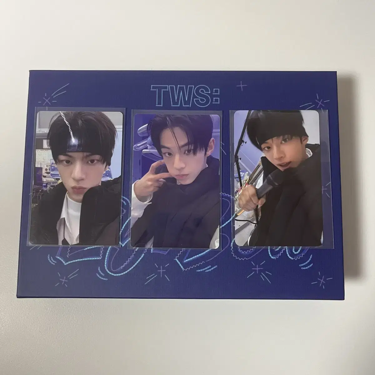 TWS Dohoon kakaotalk gift unreleased photocard + album full set