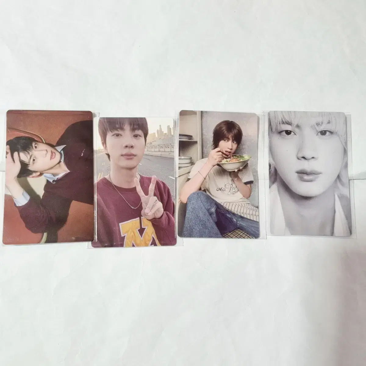 jin happy luckydraw ld weverse seokjin photocard photocard wts bts jin