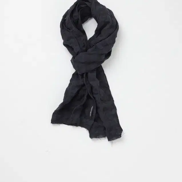 해칭룸 크링클 스카프 차콜 Crinkle Scarf Charcoal