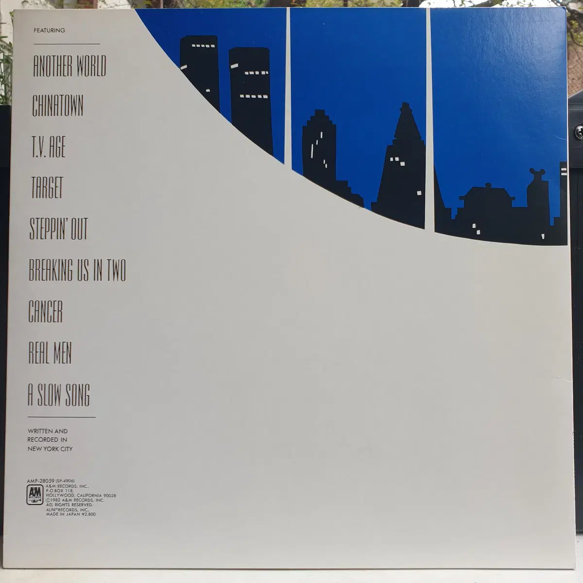 [중고LP] Joe Jackson Night and Day LP