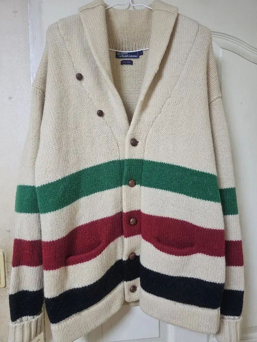 Ralph Lauren Polo Shawl Kara 100%WOOL Cardigan 100-105 (see alterations)