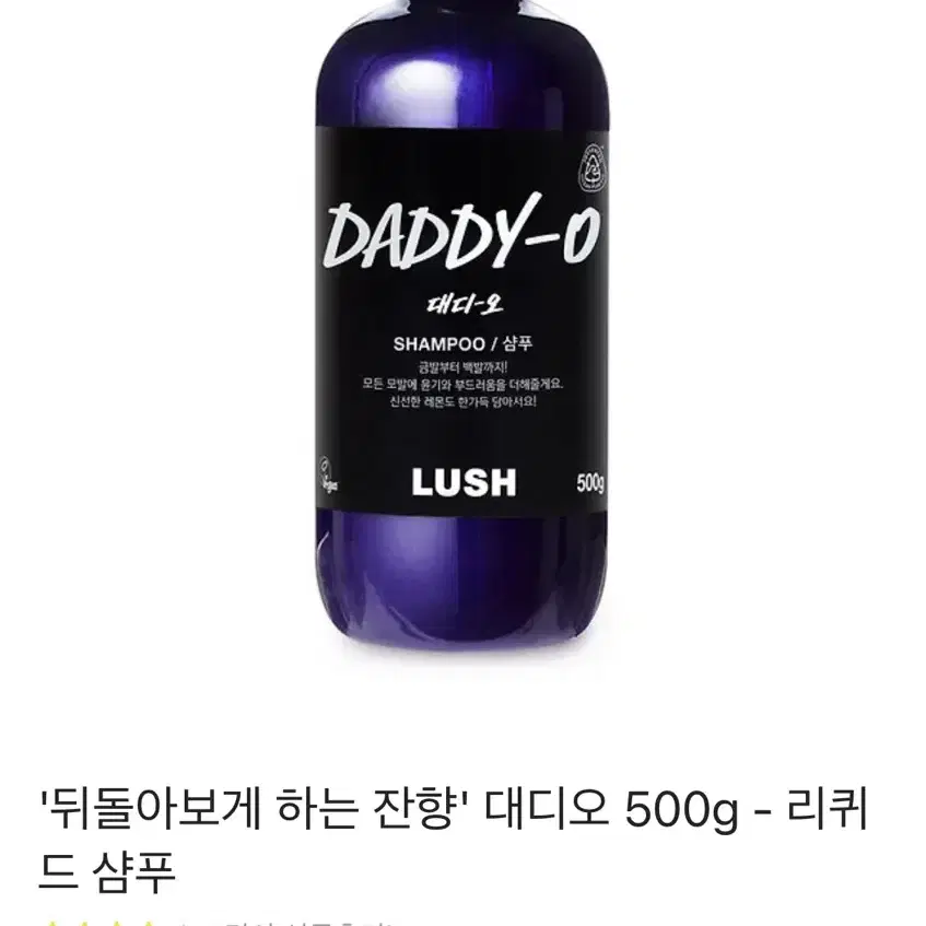 대디오 샴푸 500g