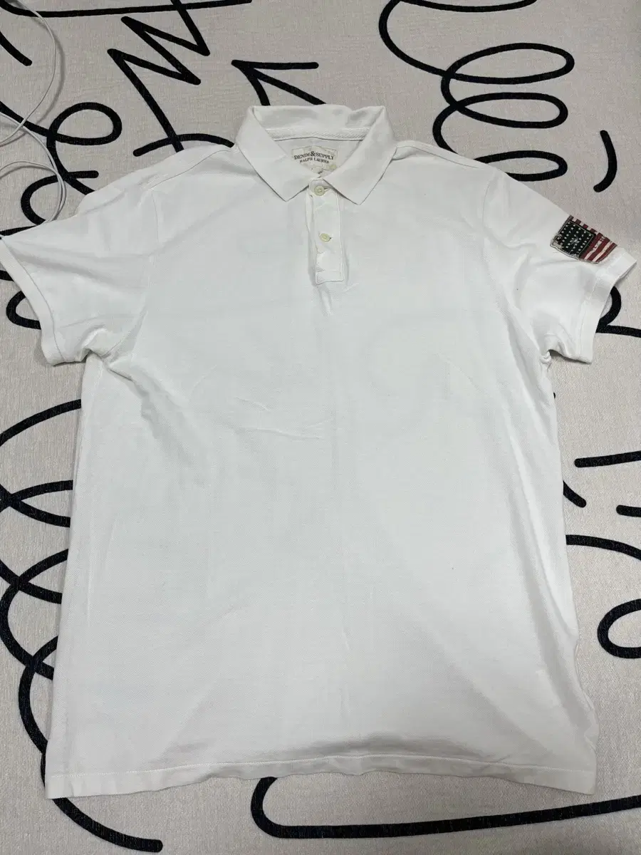 White Polo PK Tee