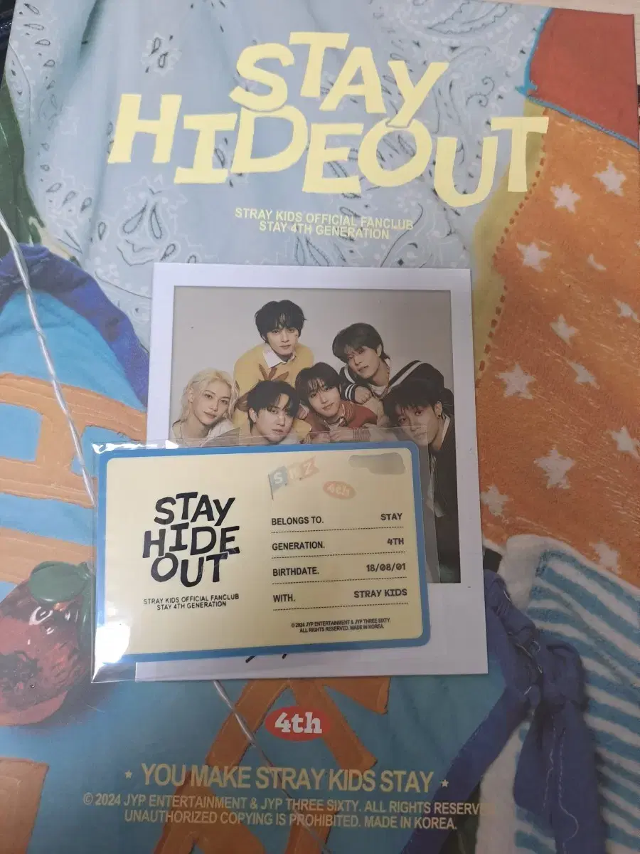 Straykids Stay4Gi kit Full configuration (ID card included)