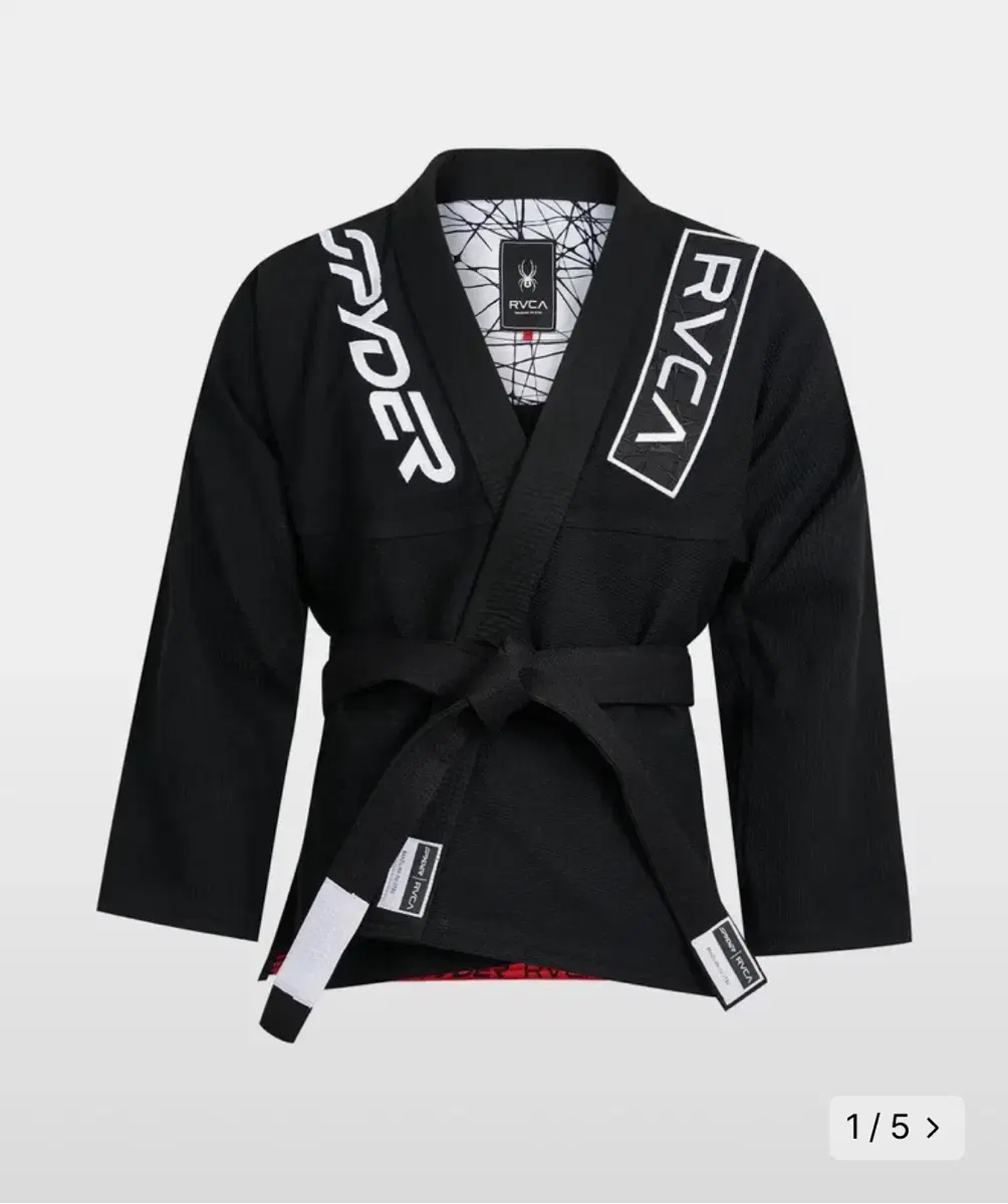 [새상품,정가양도] 스파이더 X RVCA BJJ GI 파트.1 블랙 A3