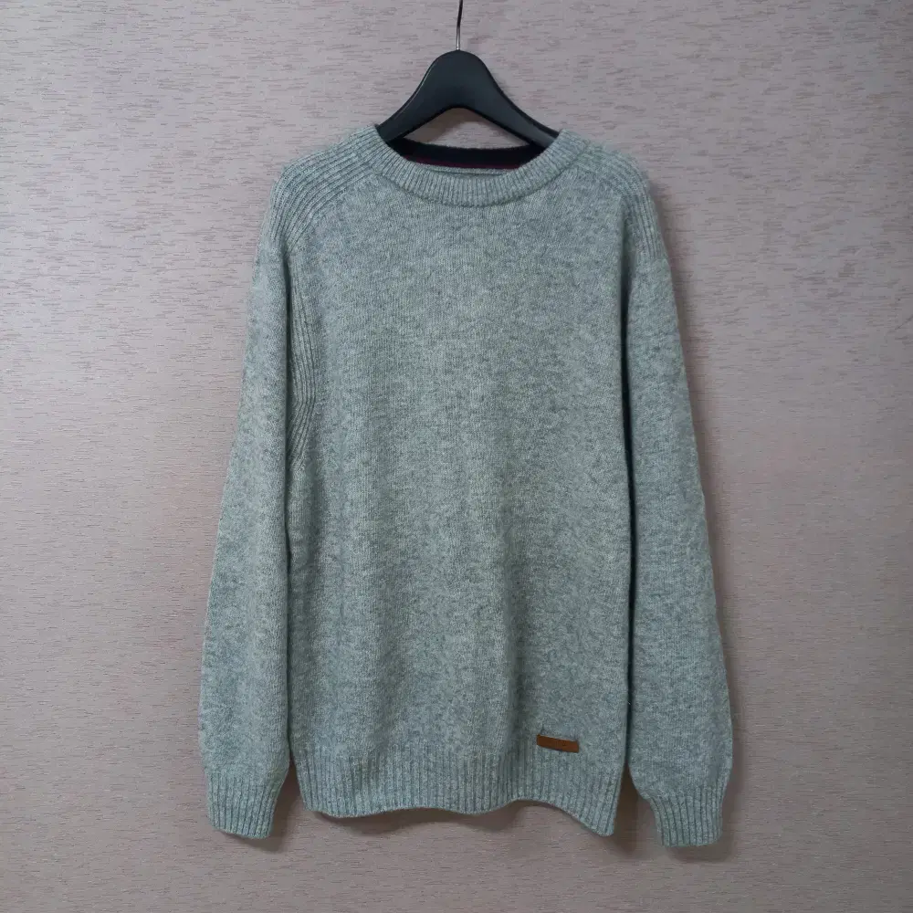 11-27/gray cashmere-blend knit tee for Men