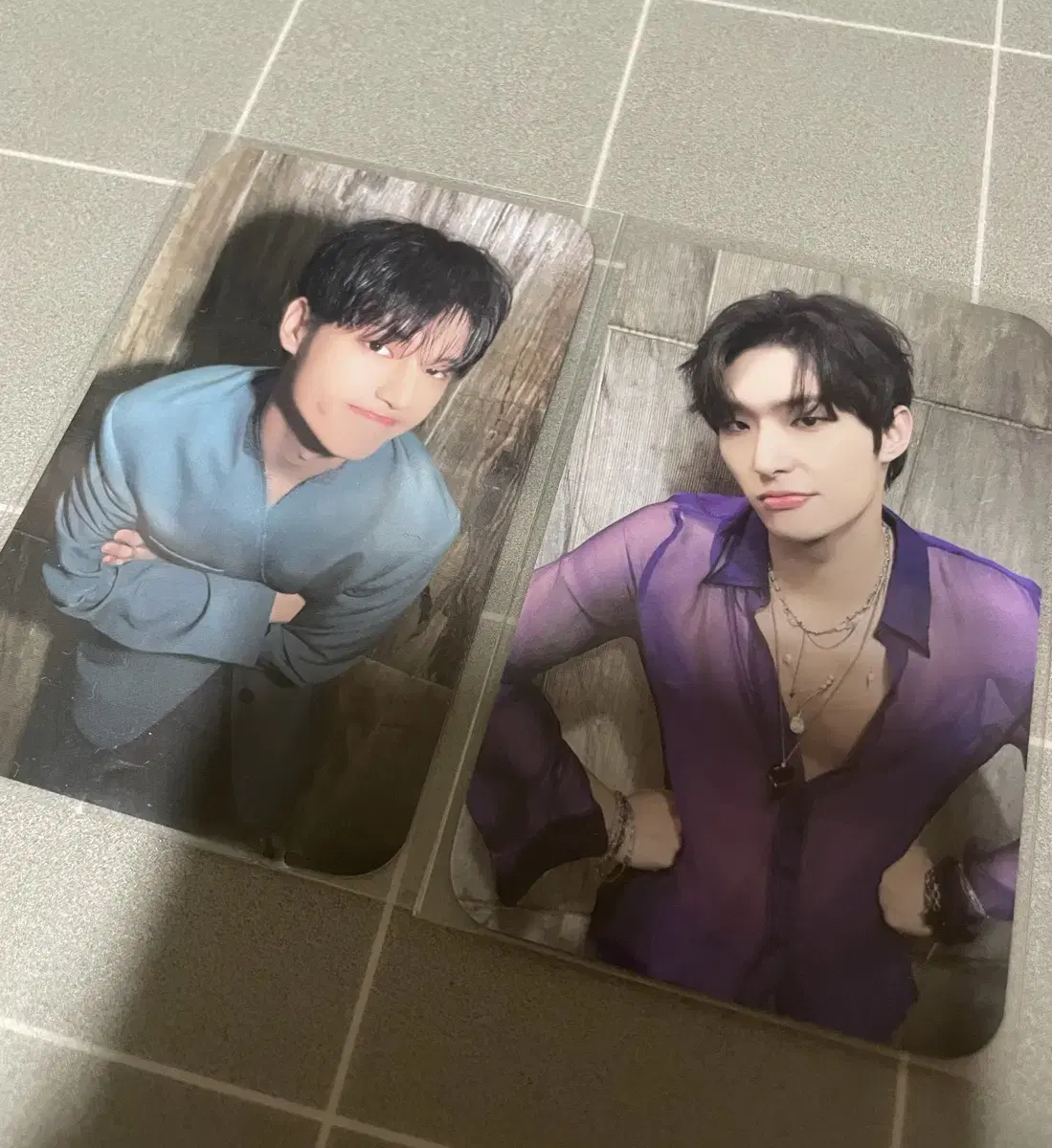 ateez wooyoung mingi golden hour part1 platform version photocard