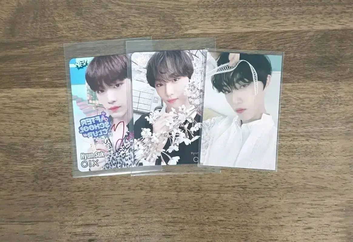 cix hyunsuk photocard cix ciax photocard