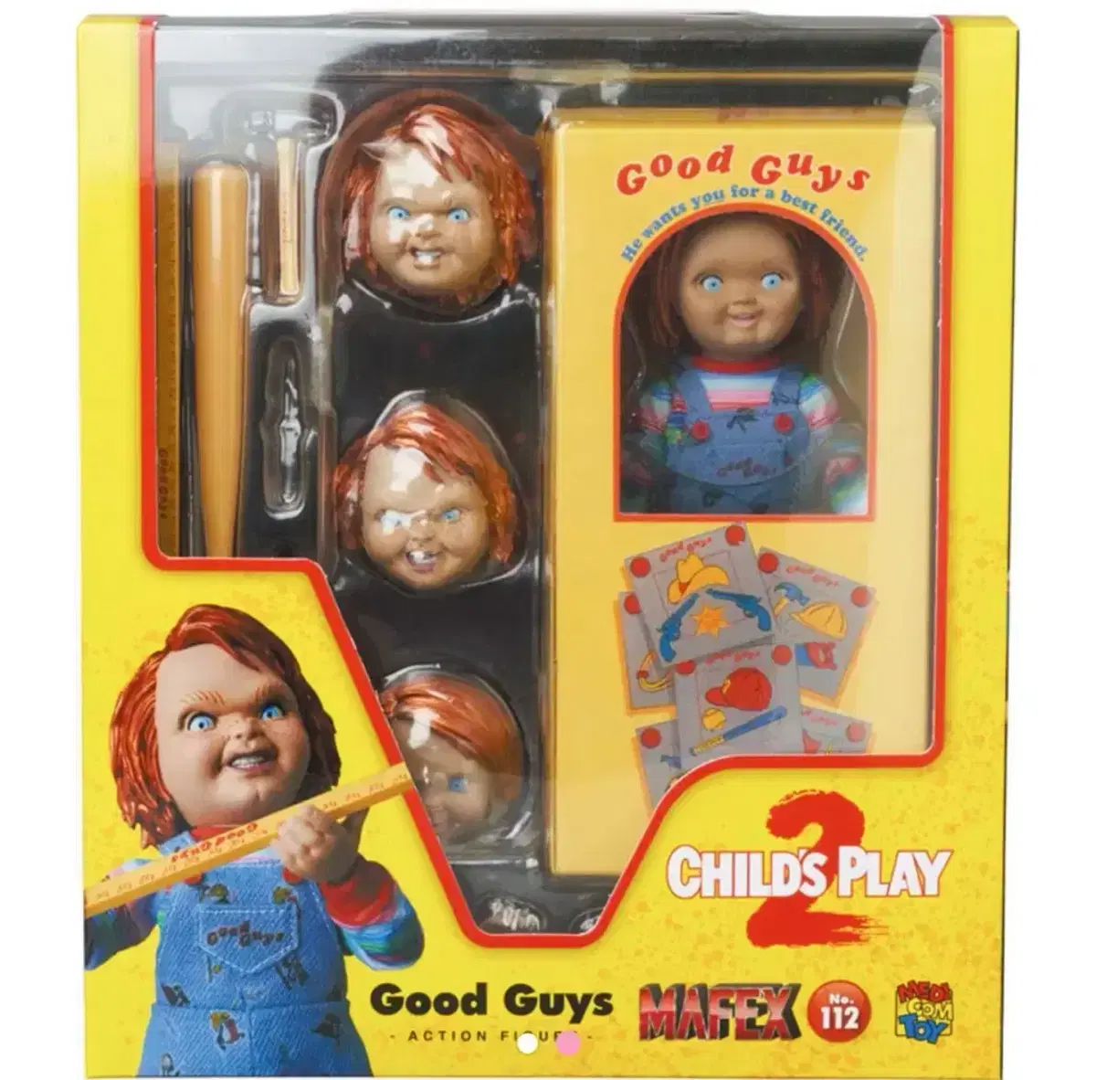 Mediocom Toys Satan's doll Epex Goodguy Chucky Figure Unsealed