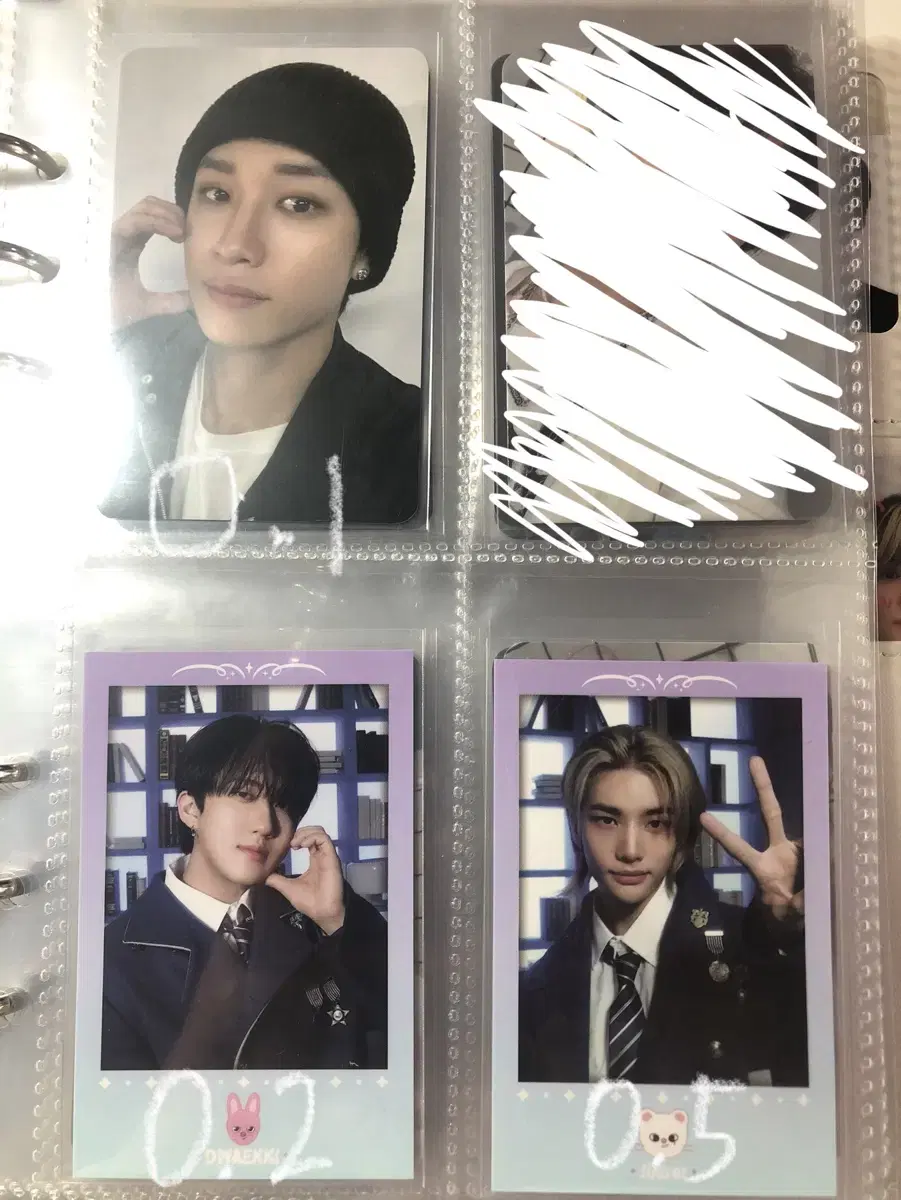 Straykids photocard sell bang chan lee know changbin hyunjin han felix seungmin i.n.