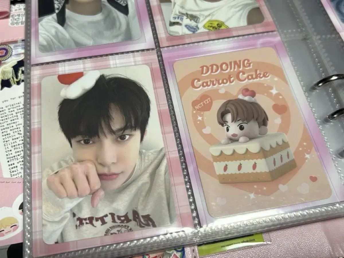 Doyoung Valentine md, jungwoo Perifera photocard Wts.