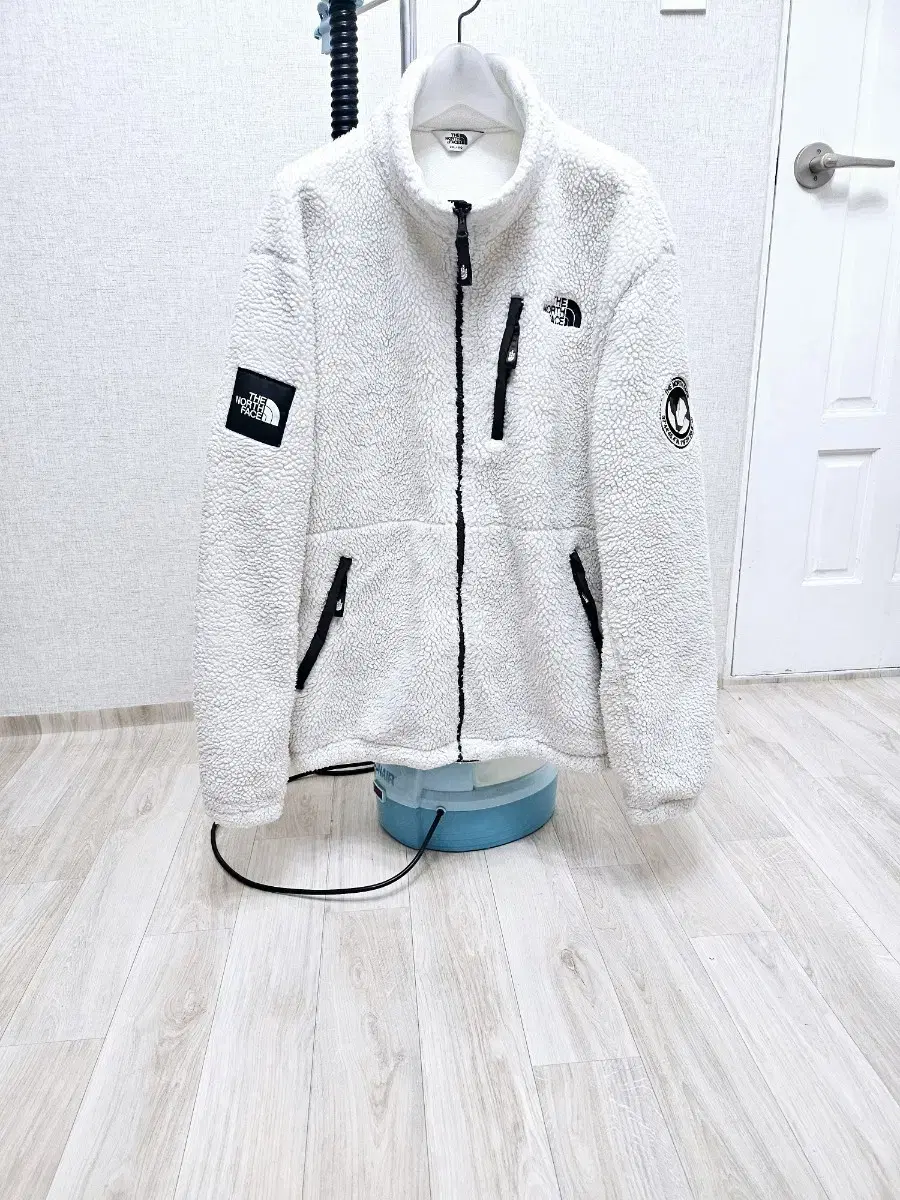 (110)2XL The North Face Y2K [White] Sherpa fleece jumper