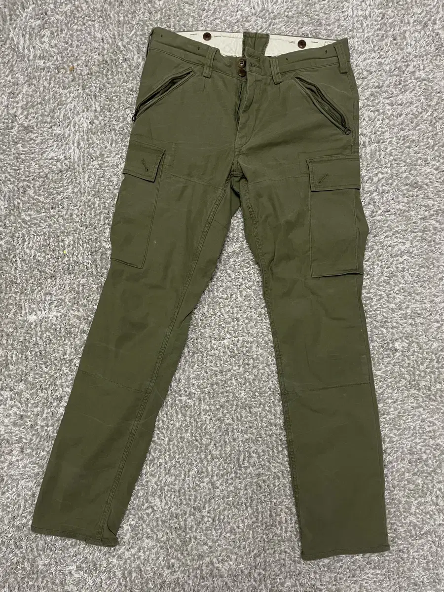 Polo Ralph Lauren Olive Green Slim Cargo Pants [31/32]