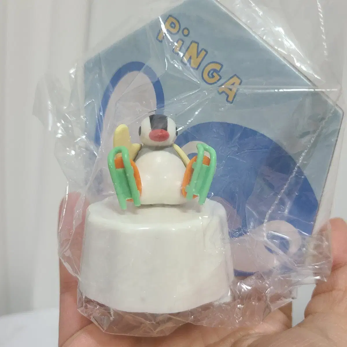 Pingu Mr. Donut Character Penguin Merchandise Figures Gacha Toys Classic Cartoon Anime