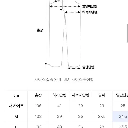 드로우핏 와이드 치노팬츠 베이지 M  새상품