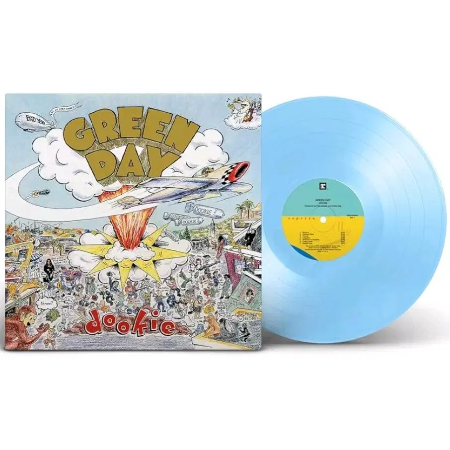 Green Day 그린데이 Dookie 30주년 기념반 베이비블루 컬러