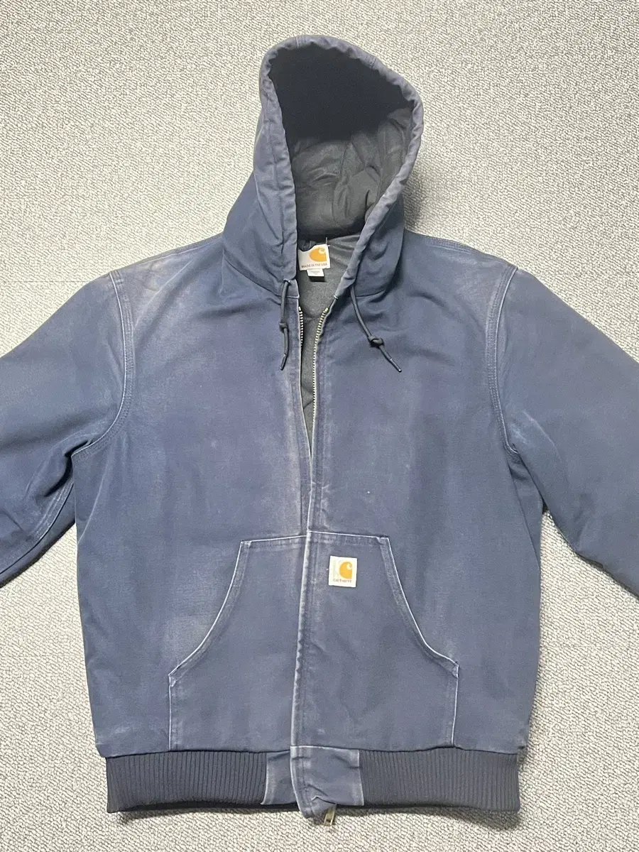 Calhart Duck Active Jacket_M_Navy