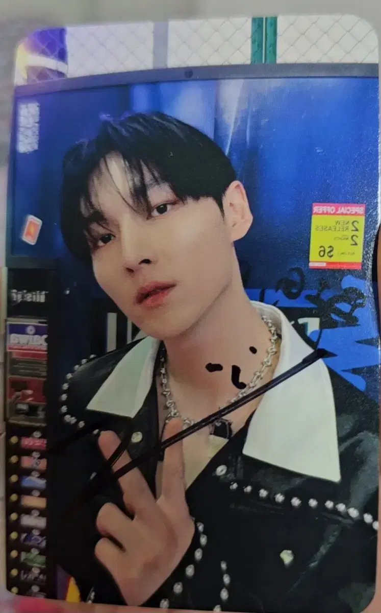 SF9Zuho sign photokard