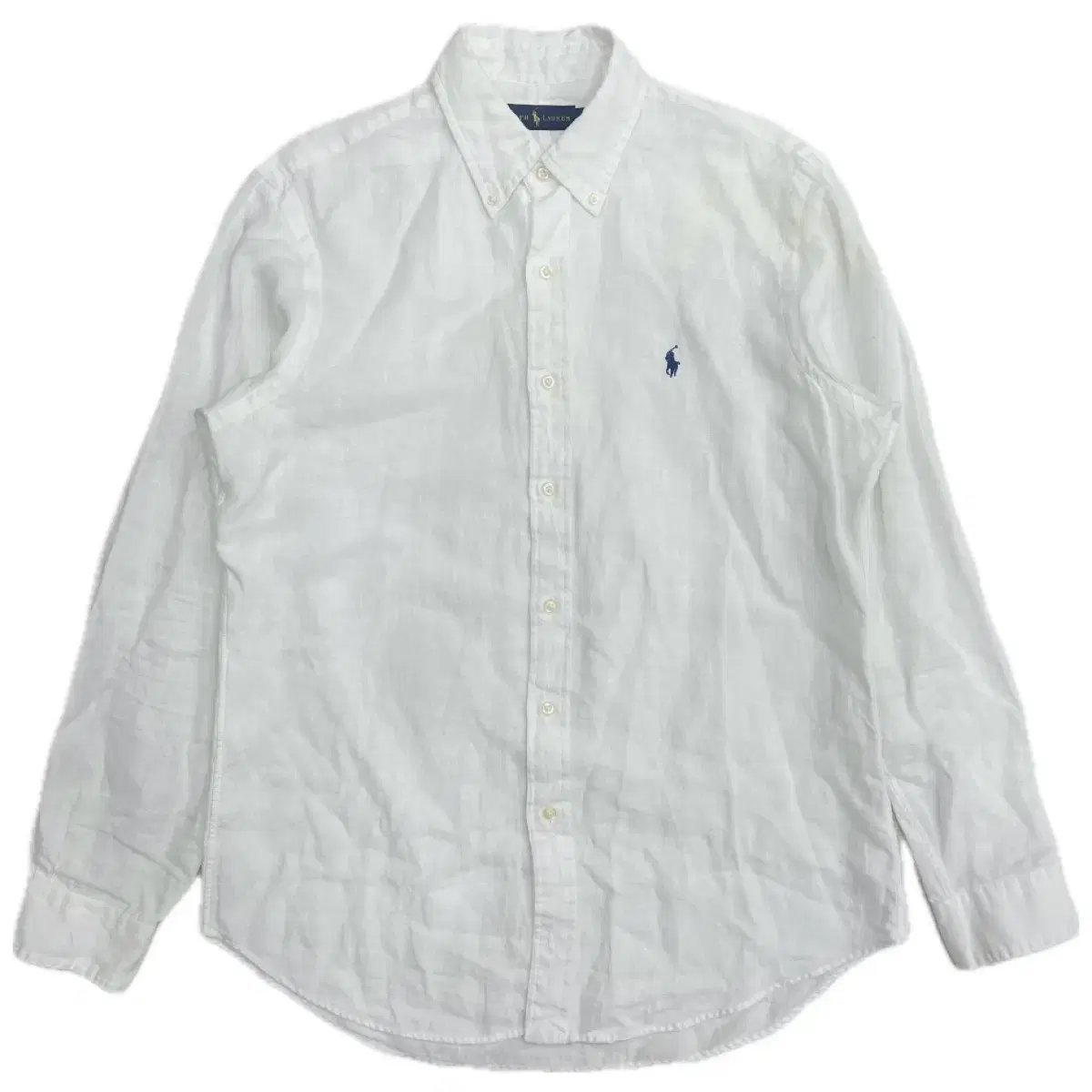 Polo Ralph Lauren White linen shirt M size 100-105 for L-XL