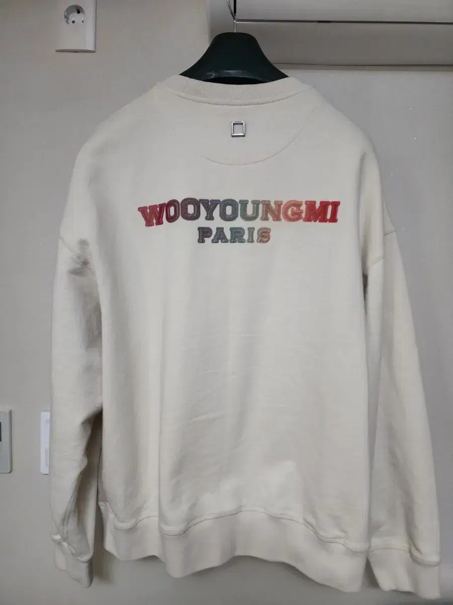 wooyoungmi 22fw fuzzy back logo man to man 48