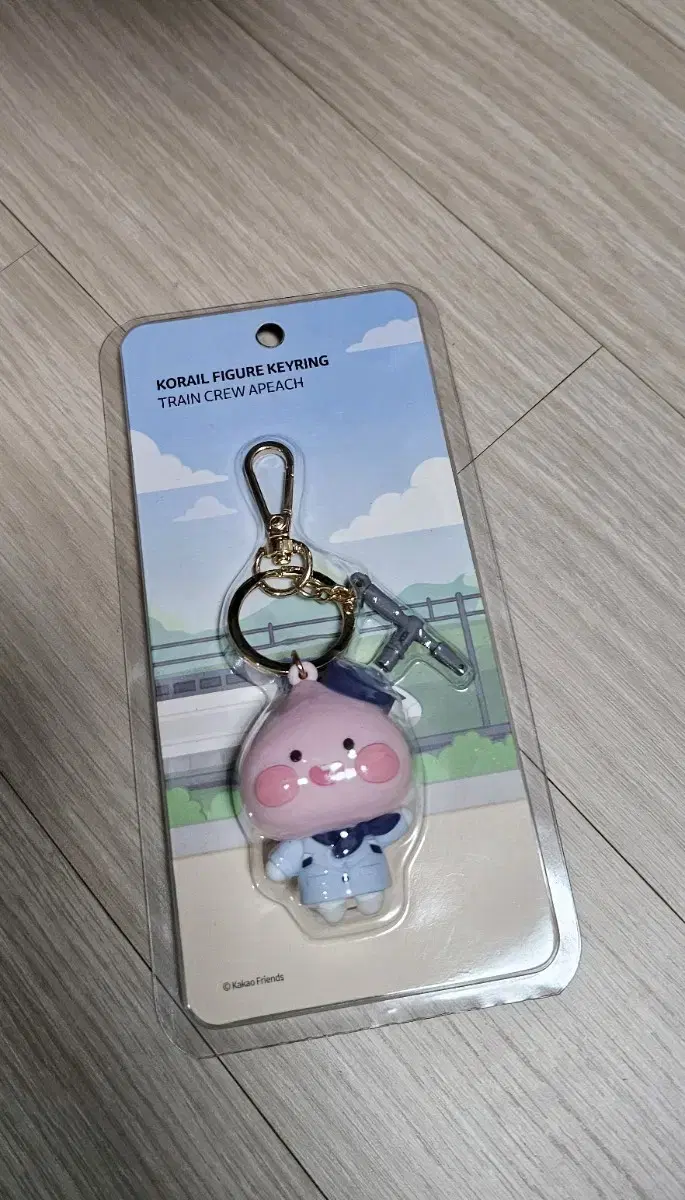 KakaoFriends Korail KTX Crew Appeal keyring Figures