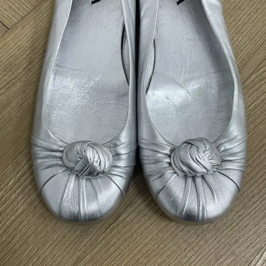 Prada leather ballet flats 프라다 빈티지 플랫 슈즈