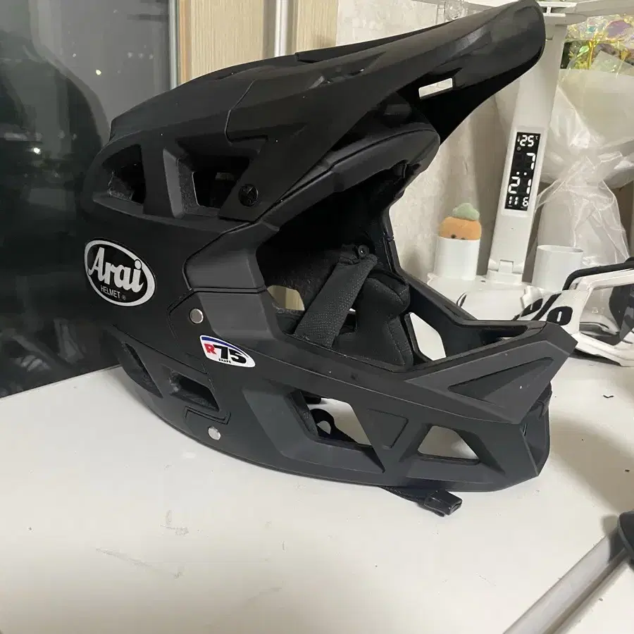 arai mtb풀페이스 헬멧 100%고글셋 판매