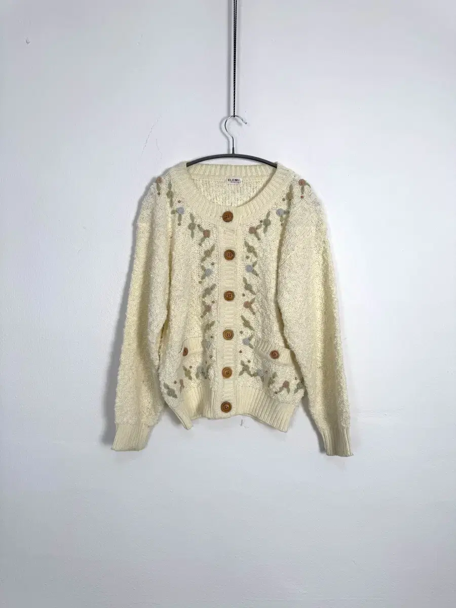 vintage elemi knit cardigan