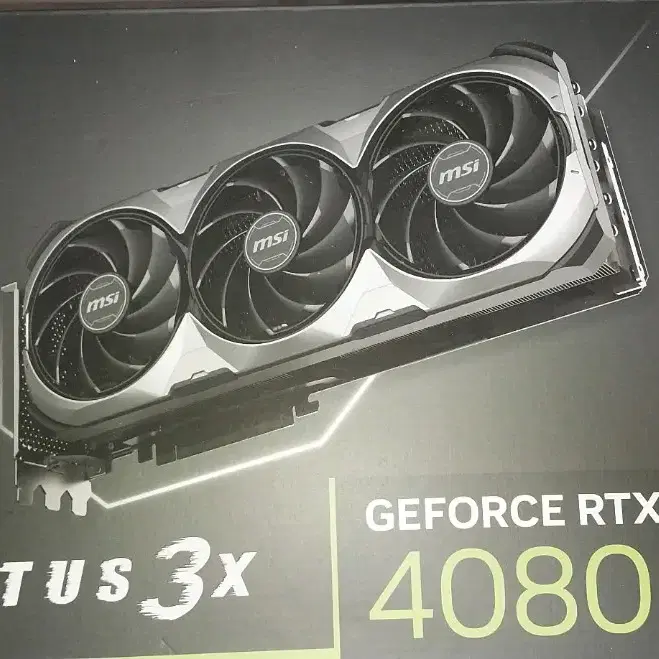 MSI 지포스 RTX 4080 SUPER 벤투스 팝니다