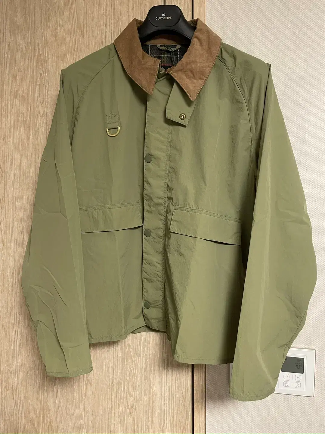 Barbour 바버 OS Spey 스페이 샤워프루프 자켓 XL사이즈