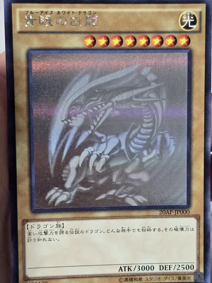 Yu-Gi-Oh Blue-Eyed White Dragon Ilpan Holferre