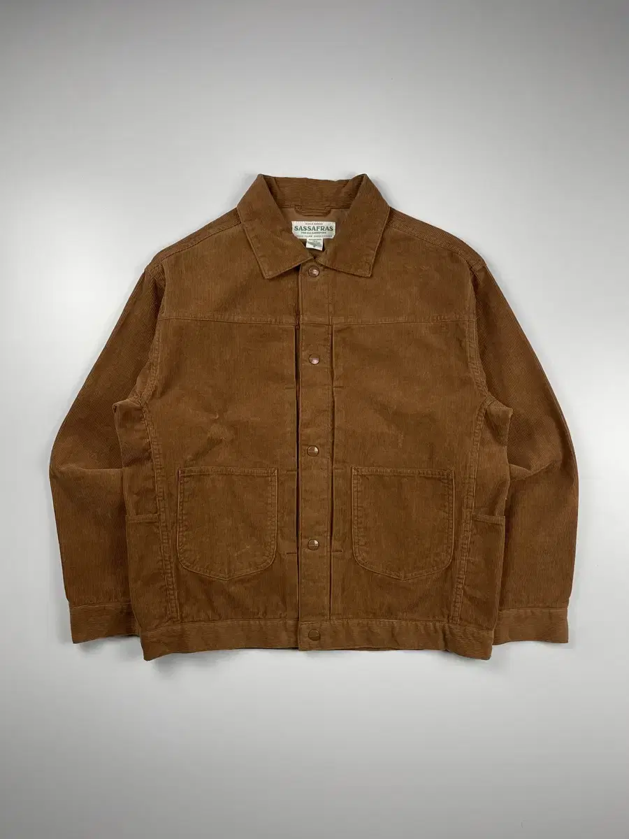 (100-105) Brown Corduroy Gardner Jacket S