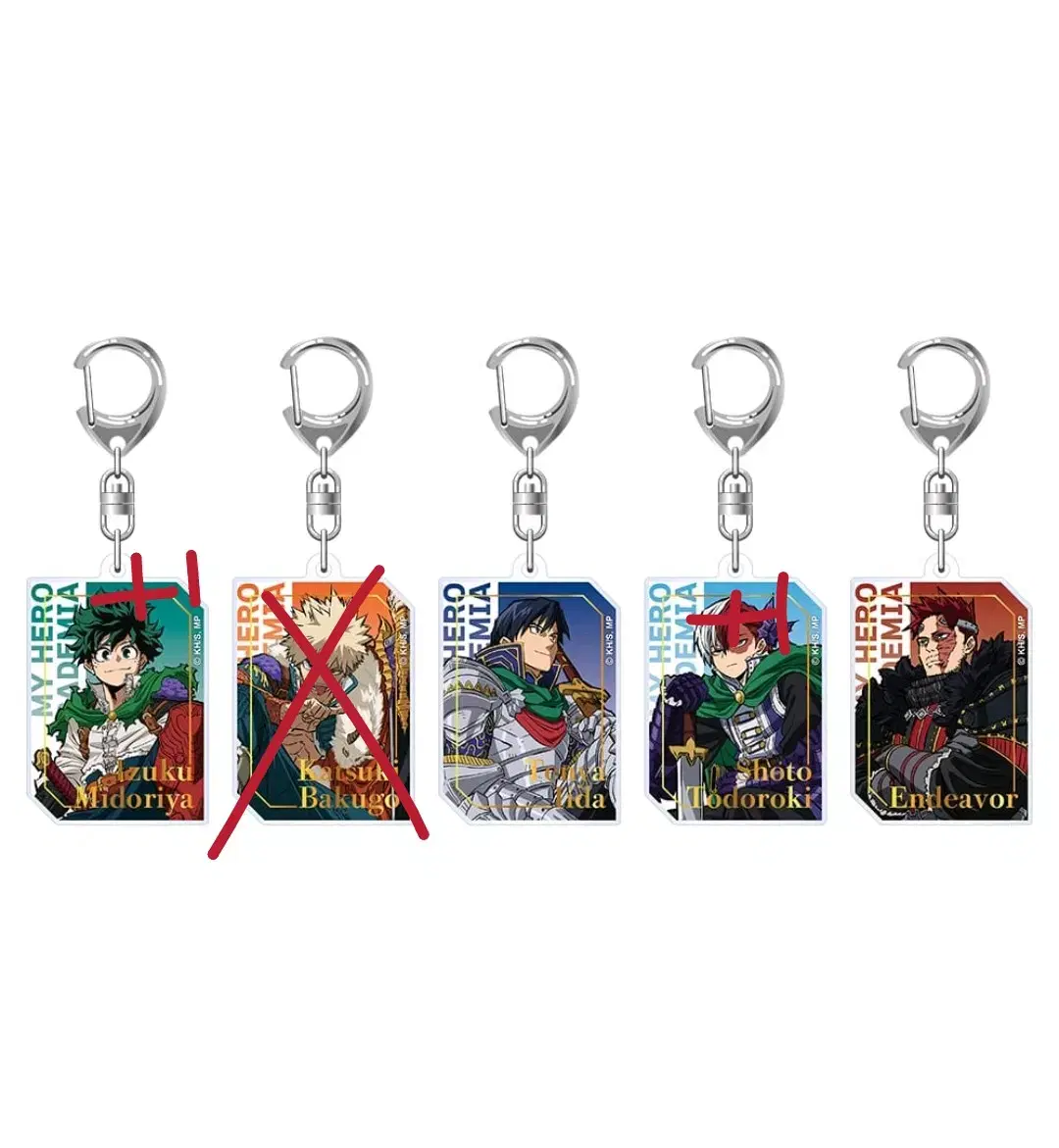 Hiroaka Jumpfesta Jumppe Ten Girl keyring Tool Sobun Todoroki Midoriya