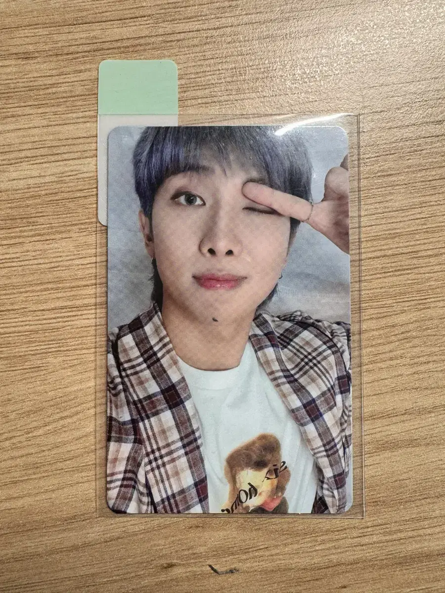 BTS Namjoon BE pre-order benefit unreleased photocard WTS