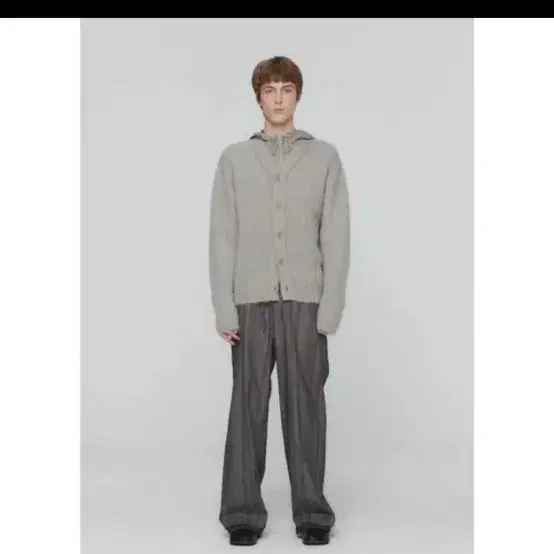 아모멘토 24FW MENS STRIPE DRAWSTRING PAJAMA