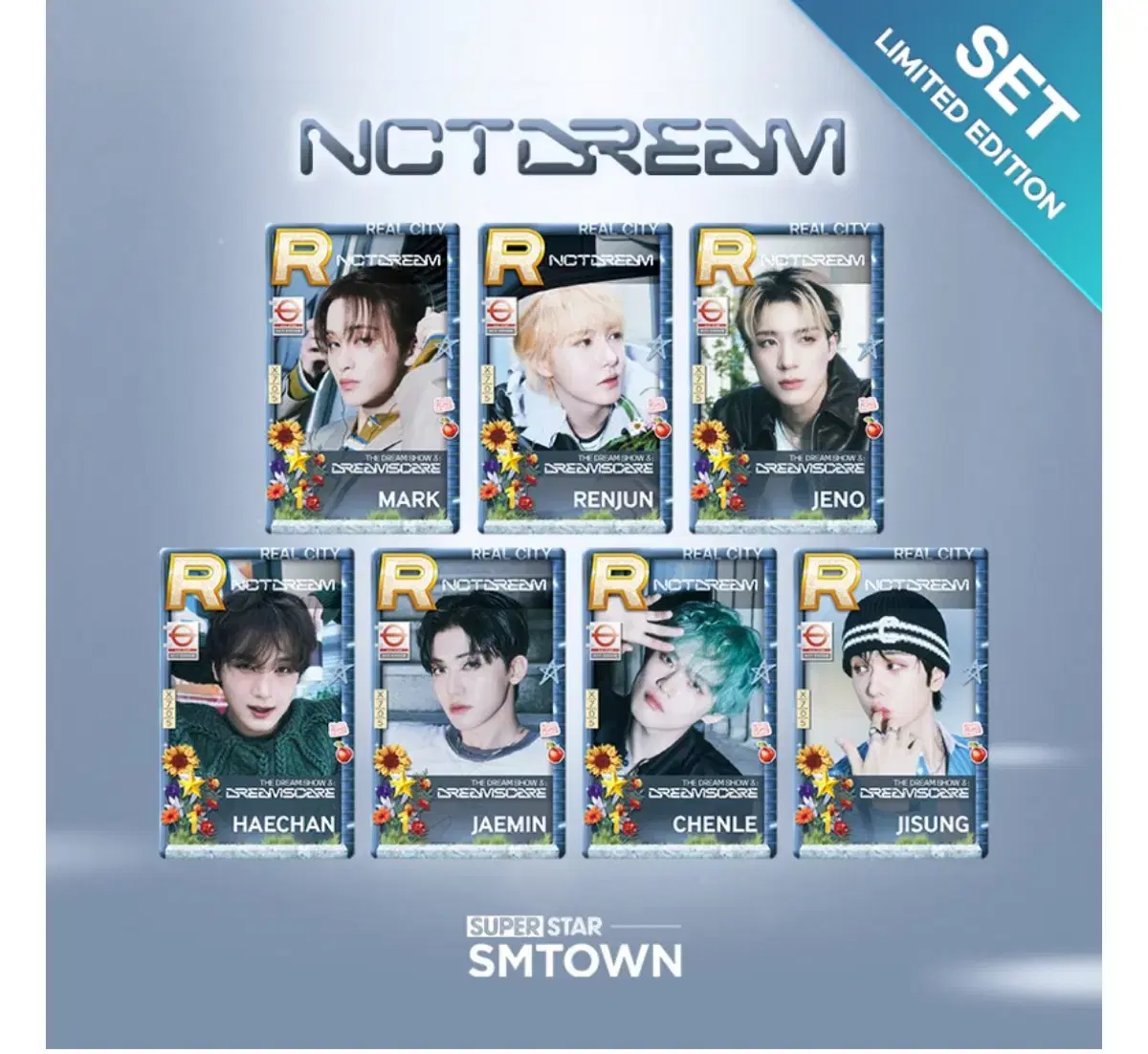 NCT Dream Dream Show 3 Angcon superstar sm booth Package Certification Set Buncheol