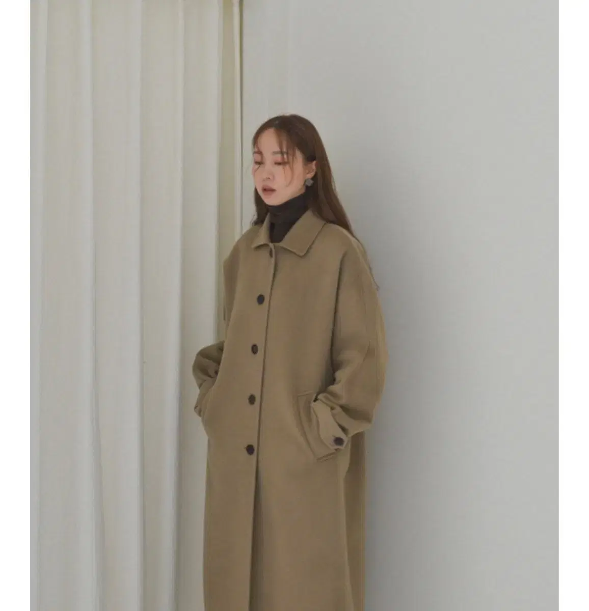 한올 hanoll Bien coat (코코아 브라운)