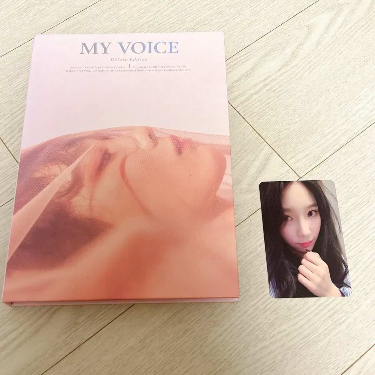 태연 정규 1집 My Voice 리패키지 블라썸 버전 판매