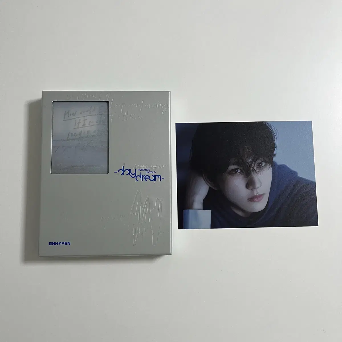 Enhypen Daydream Blue Eyes Japan Edition unsealed album WTS