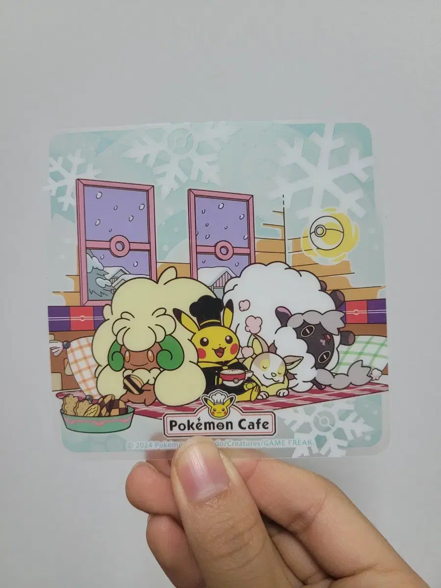 Pokémon Cafe Coaster Ur Pikachu L Pung Mew Pachi