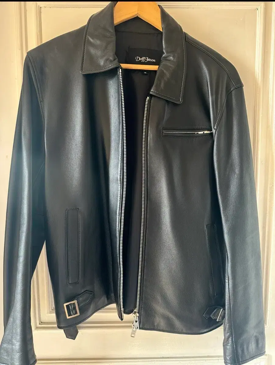 Dope Jason Lambskin Leather Jacket M