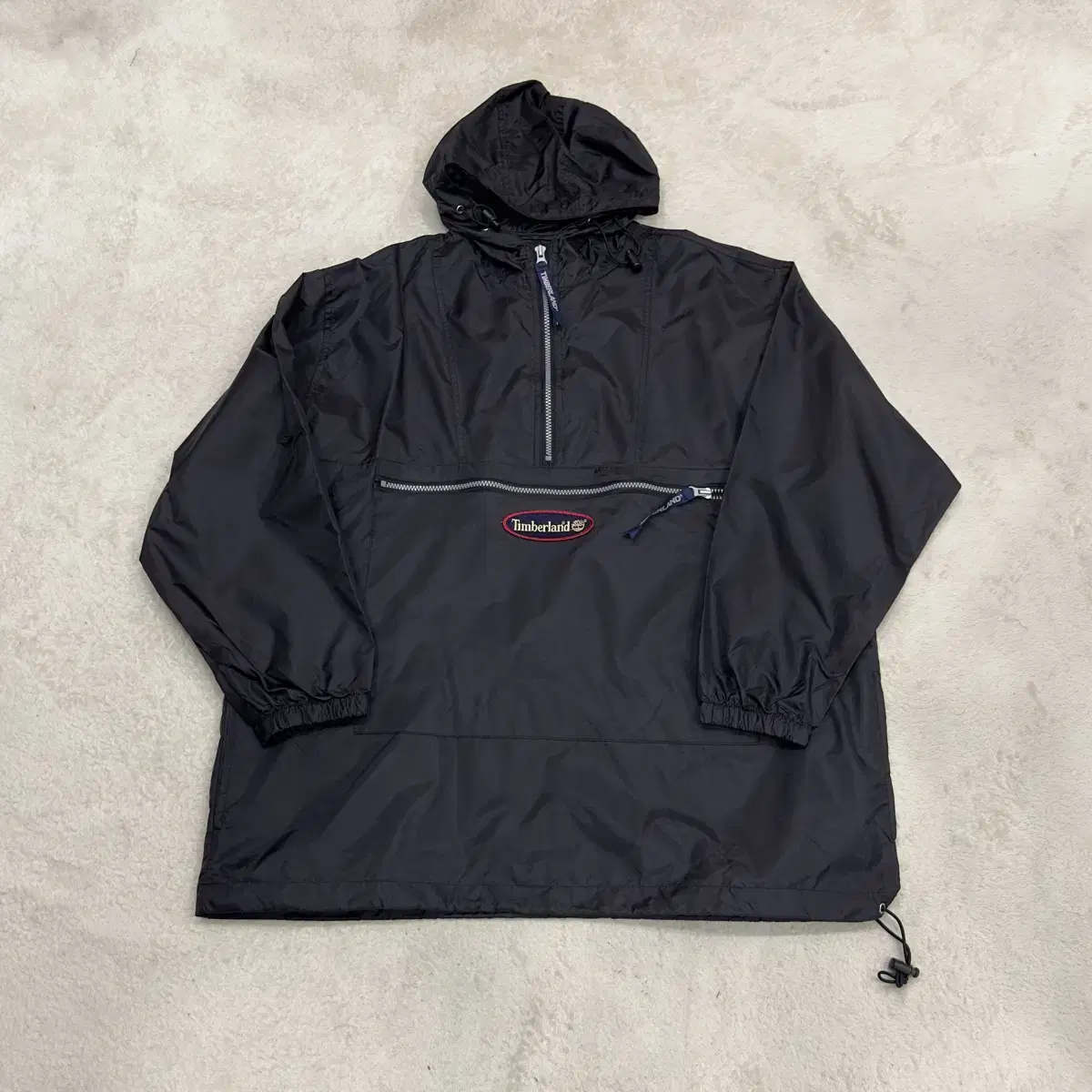 Timberland Timberland Black Windbreaker Anorak L