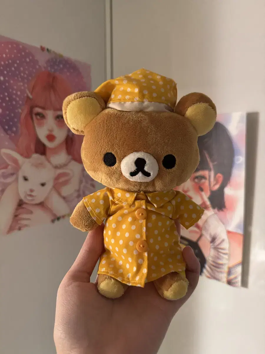 (Classic) Rilakkuma doll in pajamas