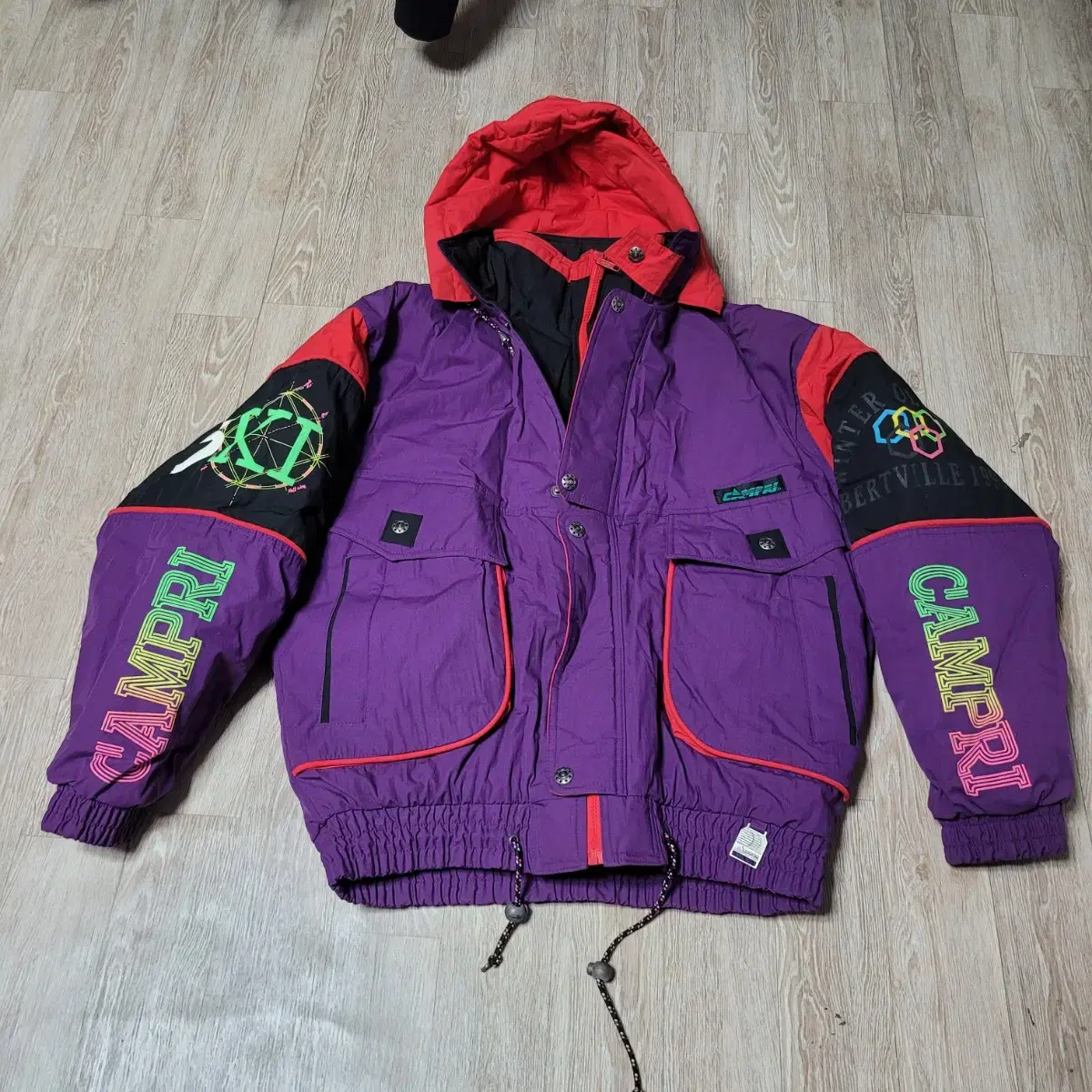 CAMPRI 1992 Olympic SKI Winter Padding Old School