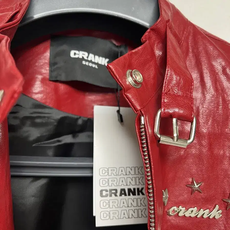 [새상품] 크랭크 CRANK SLIM RIDER JACKET