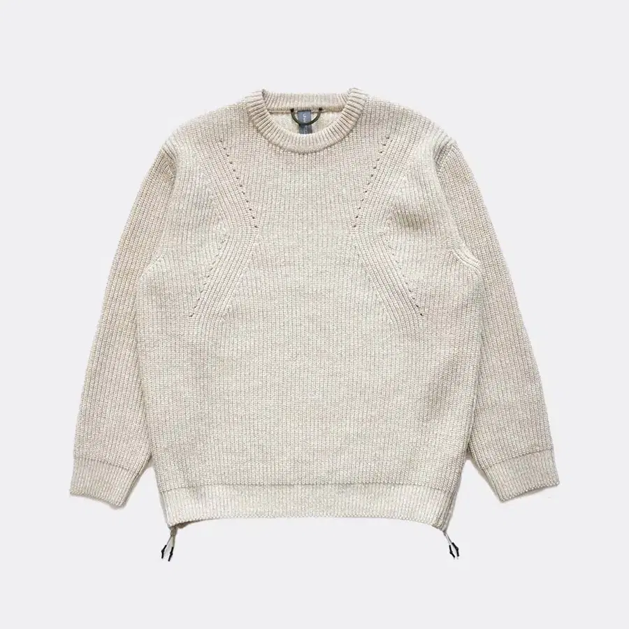 [L] 언어펙티드 OVERSIZED SIDE ZIP KNIT 니트