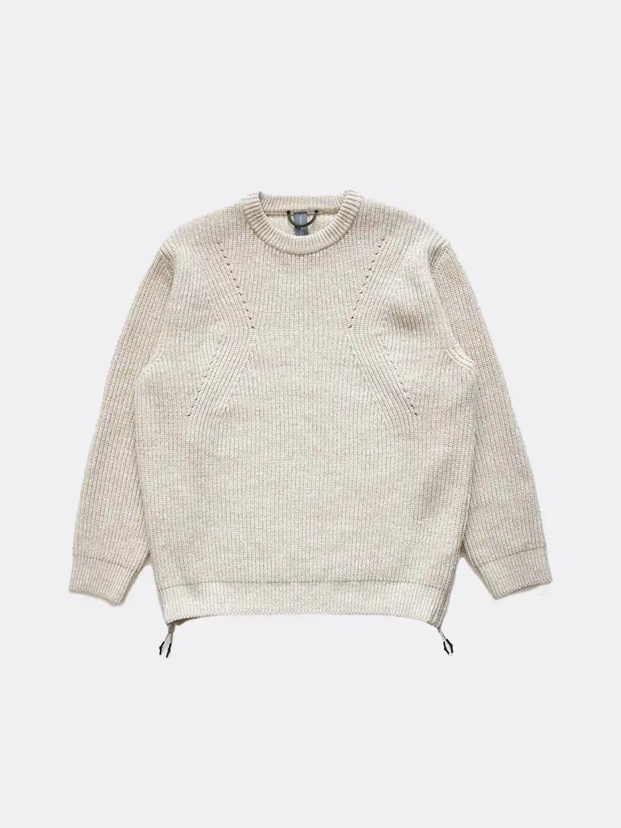 [L] 언어펙티드 OVERSIZED SIDE ZIP KNIT 니트