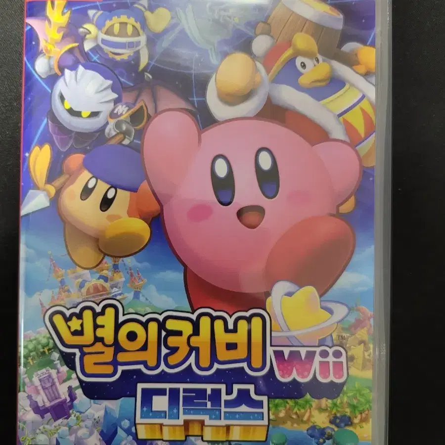 위디럭스 별의커비 wii 디럭스 닌텐도 스위치 게임 타이틀 칩